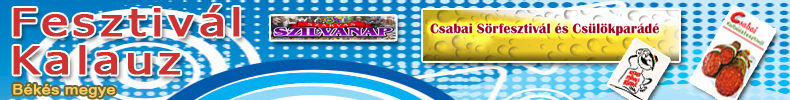 Békés megyei Fesztivál Kalauz