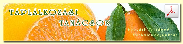 Táplálkozási tanácsok mindenkinek